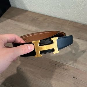Hermes reversible belt